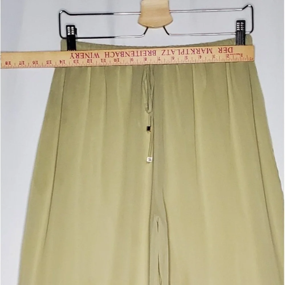 Icon Swim Sheer Pants Womens Large Straight‎ Drawstring Tie Beach